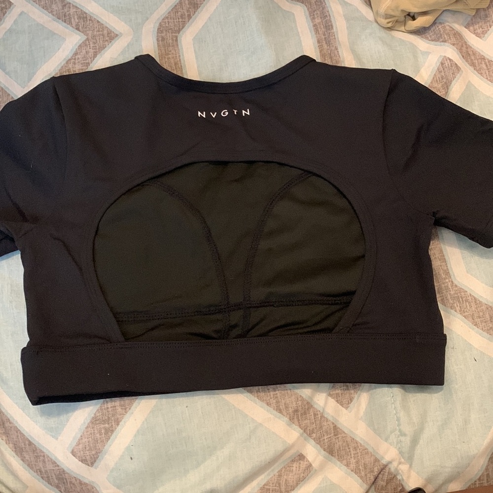Nvgtn Open Back Tee